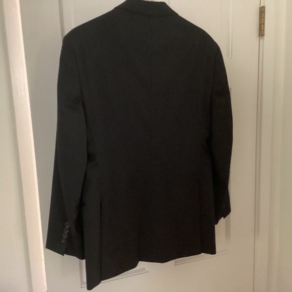 Men’s Black Blazer / Suit Jacket 100% Wool (size 38 Short) - Picture 5 of 9